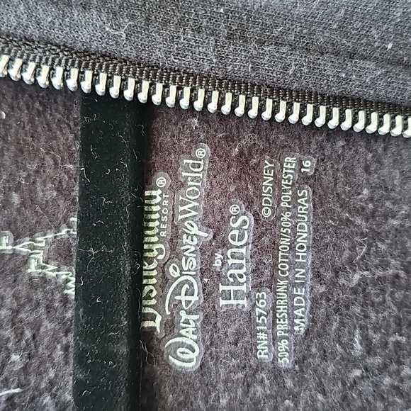 Disney World  rare mens mickey mouse walt disney world 2017 zip up hoodie - Picture 5 of 5